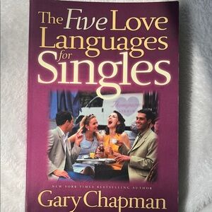 The Five Love Languages for Singles by Gary Chapman - Plum Cover